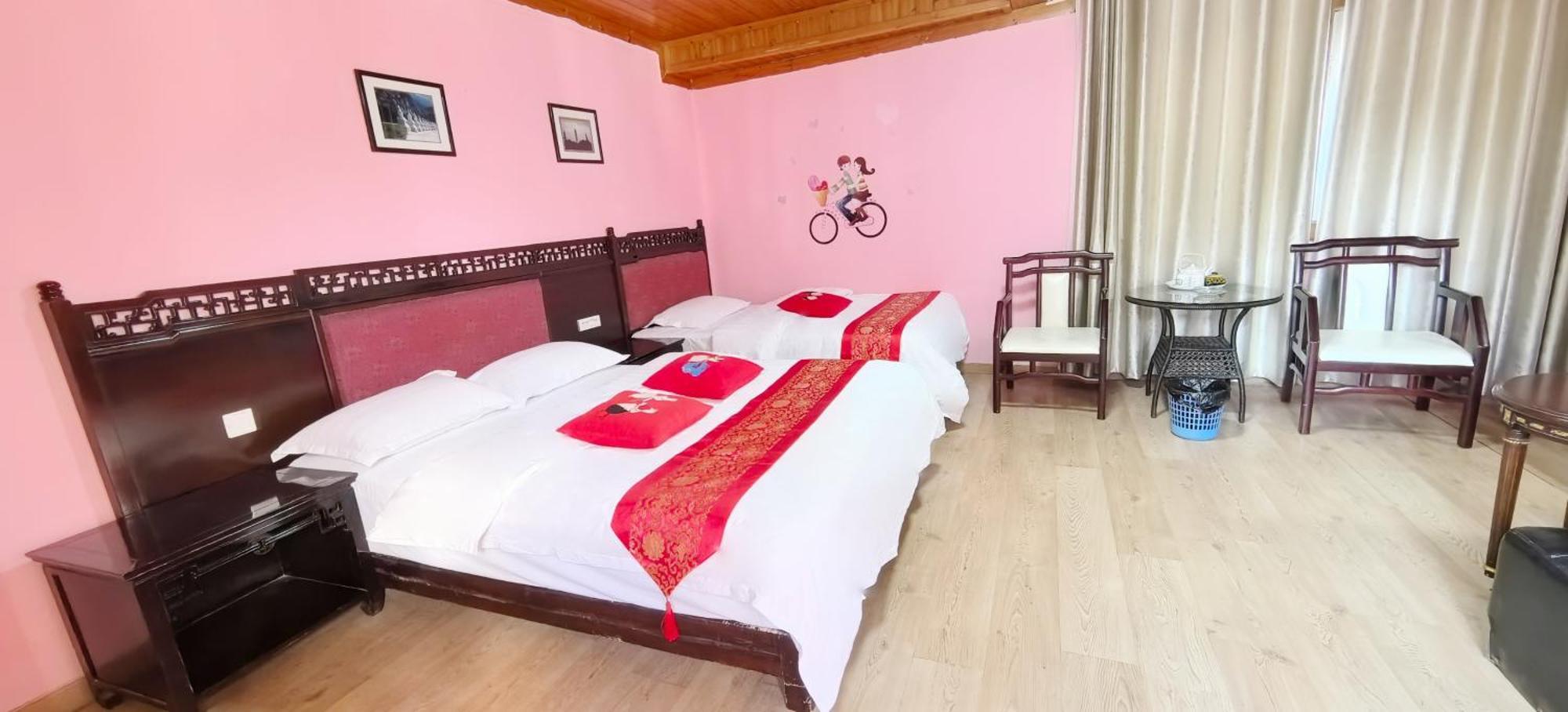 老门客栈 Hotell Yangshuo Exteriör bild