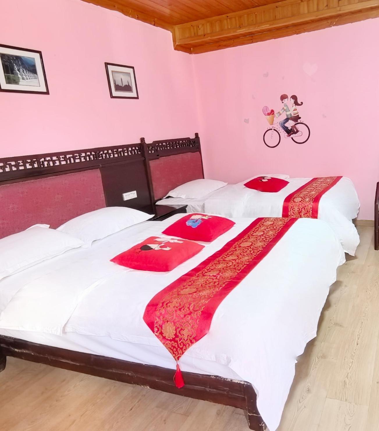 老门客栈 Hotell Yangshuo Exteriör bild