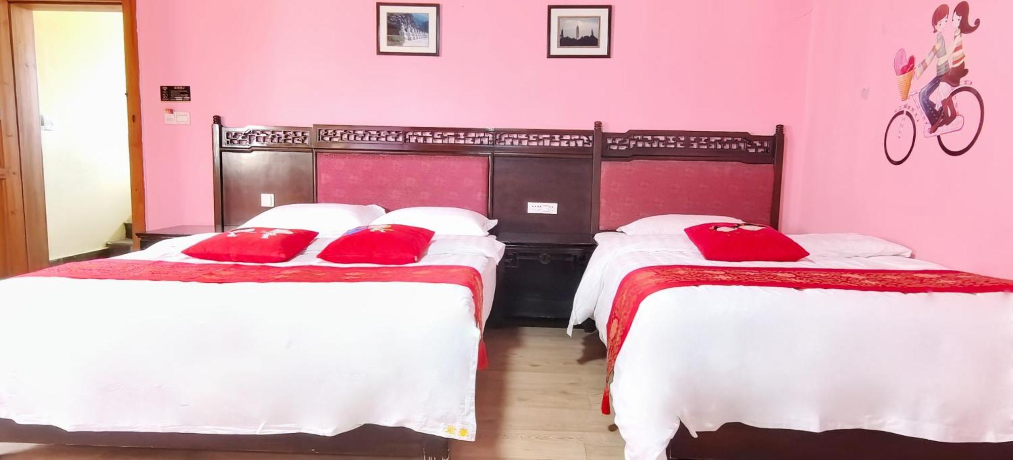 老门客栈 Hotell Yangshuo Exteriör bild